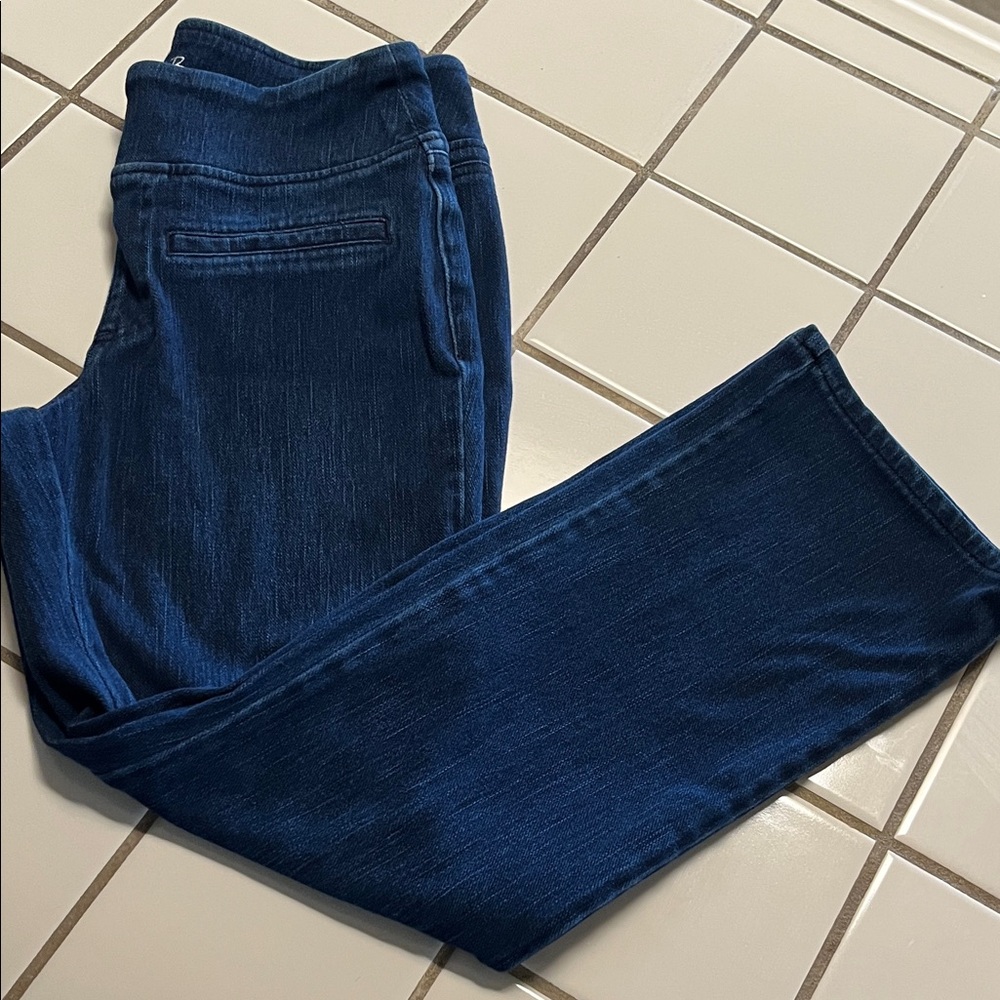 Belle Kim Gravel Pull On Boot Cut Jeans Size 10P